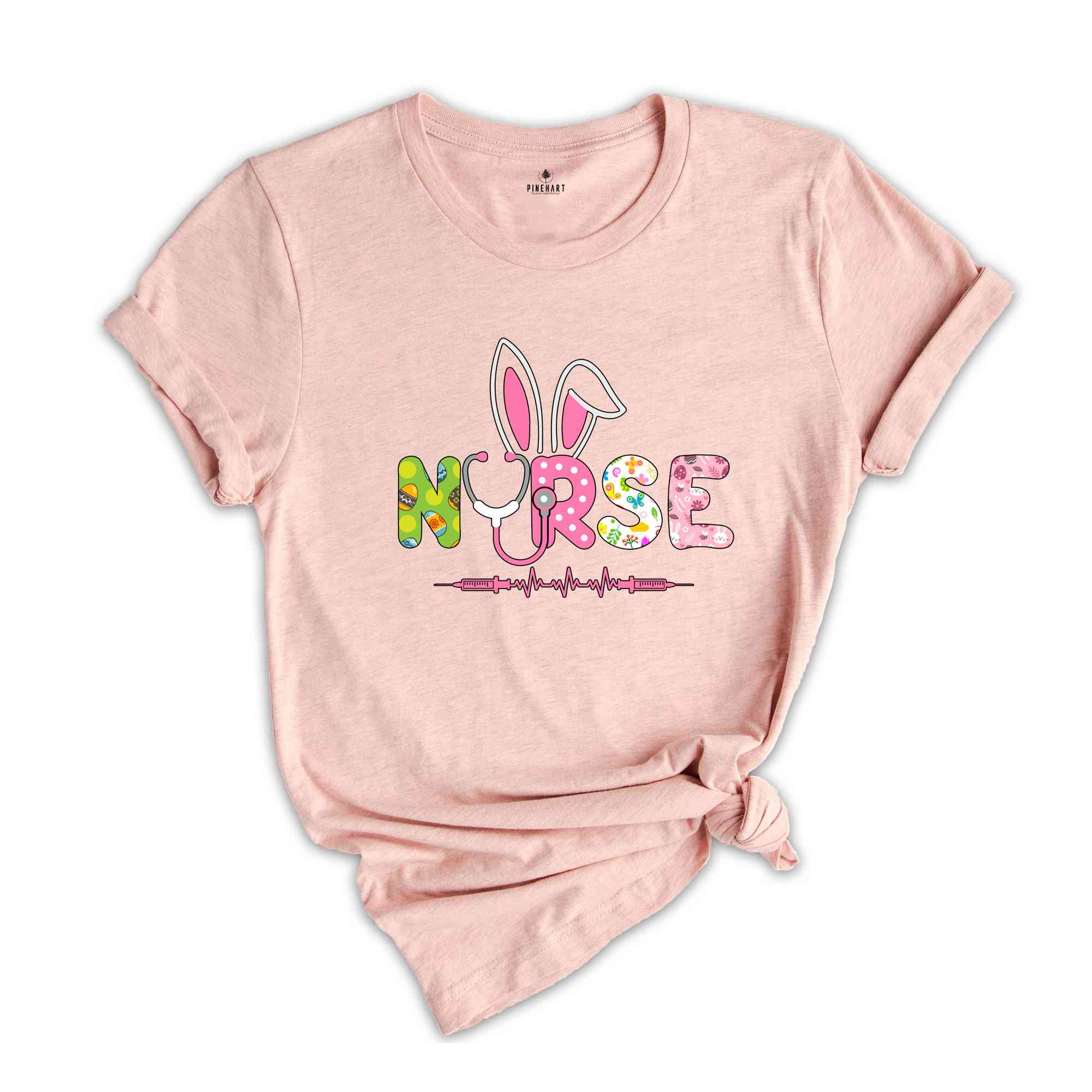 Nurse Easter Day Shirt, Easter Bunny T-Shirt, Easter Eggs T-Shirt, Nurse Easter 2024, Gift for Nurse, Happy Easter Shirt