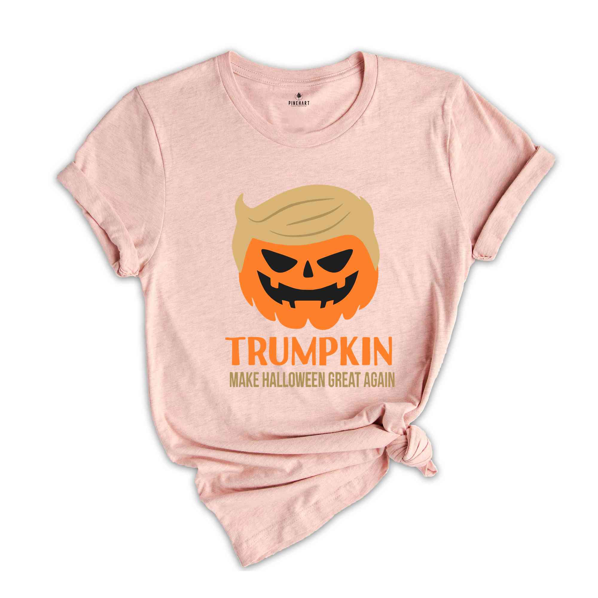 Halloween Trumpkin Shirt, Make Halloween Great Again, Republican Halloween Gift, Funny Halloween Shirt, Pumpkin Face Shirt