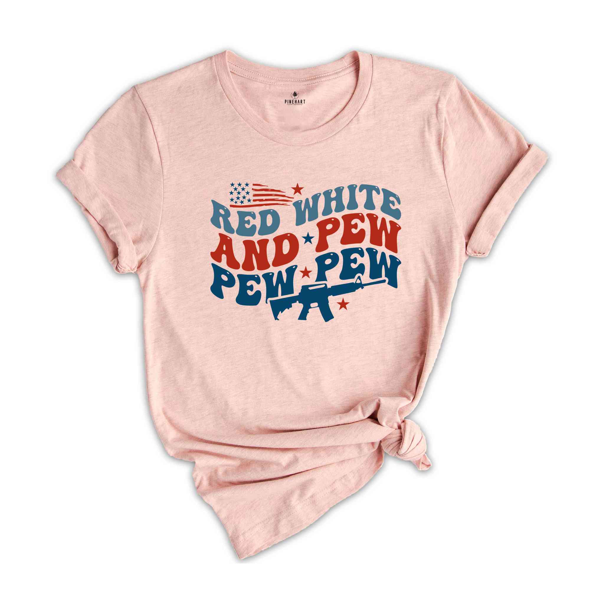 Red White And Pew Pew Pew Shirt, American Honor Day Shirt, 1776 Shirt, Patriotic Shirt, Independence Shirt, Honor Day Tees