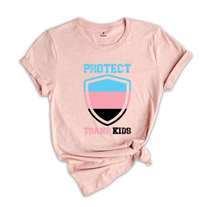 Support Trans Children Tee, Protect Trans Kids Shirt, Rainbow Pride Shirt, Pride Ally Tee, Trans Pride Shirt, Trans Gift, Equality Shirt