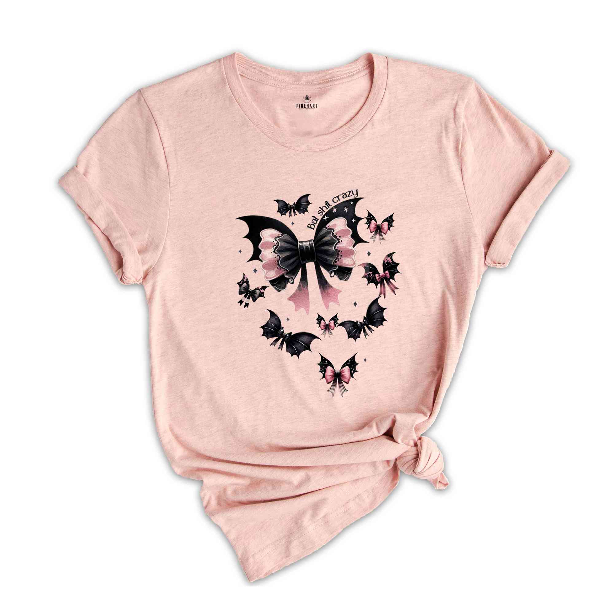 Bat Shirt Crazy Shirt, Cute Butterfly Shirt, Cute Halloween Gift, Happy Halloween Shirt, Spooky Vibes Shirt, Halloween Costume