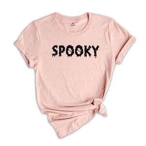 Spooky Shirt, Halloween Shirt, Fall Shirt, Ghost Shirt, Halloween Gift, Spooky Season Shirt, Retro Halloween Shirt, Trendy Halloween Shirt