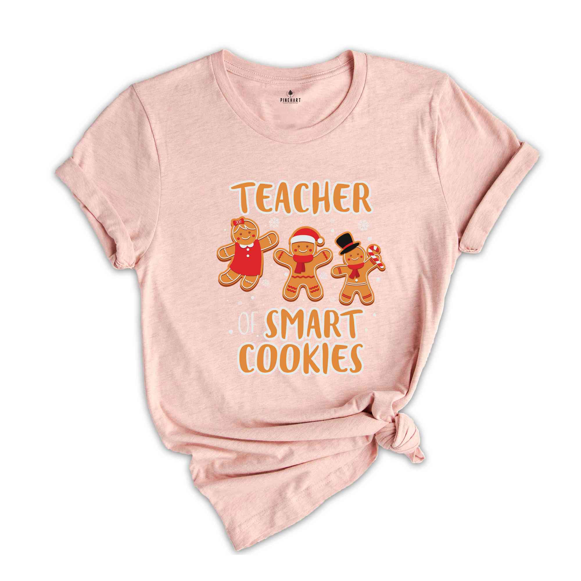 Teacher of Smart Cookies Shirt, Teacher Christmas Shirt, Ginger Cookie Shirt, Gingerbread Shirt, Teacher Life Shirt