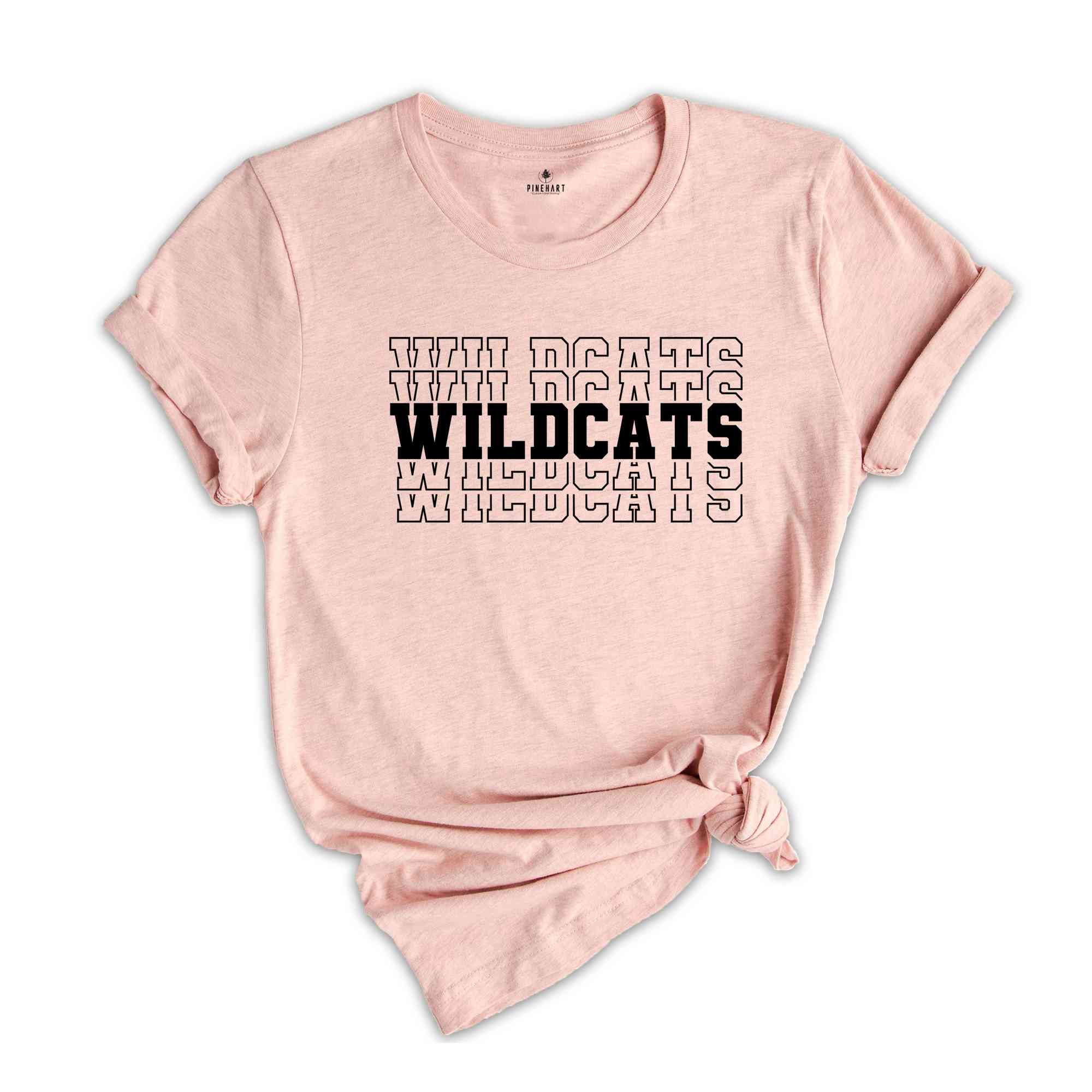 Team Mascot Shirt, Wildcats Team Shirt, Wildcats Football Shirt, Wildcats Fan Shirt, Wildcats School Shirt, Wildcats School Spirit