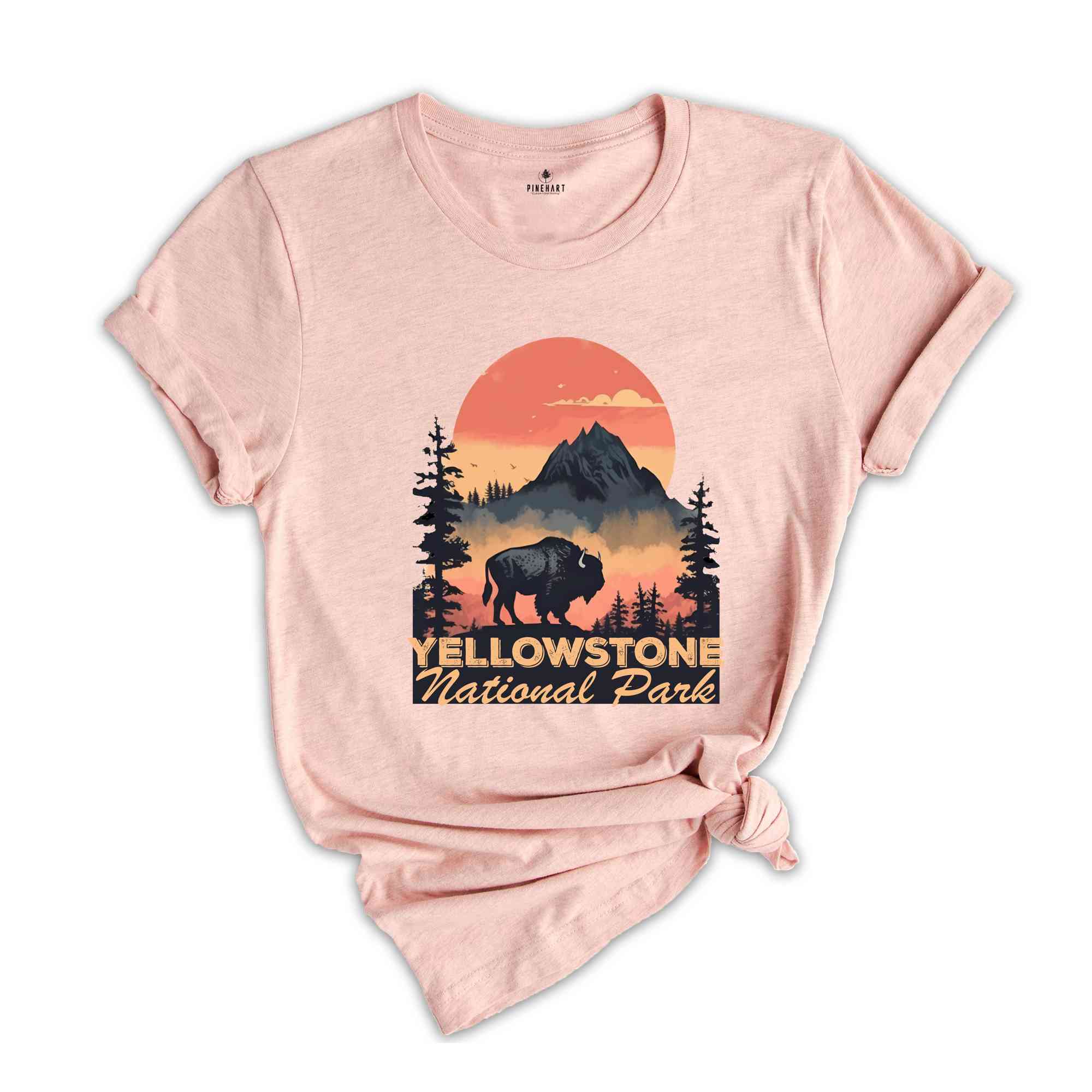 Yellowstone National Park T-Shirt, Vacation Trip Shirt, National Park Mountains Gifts, Hiking Shirts