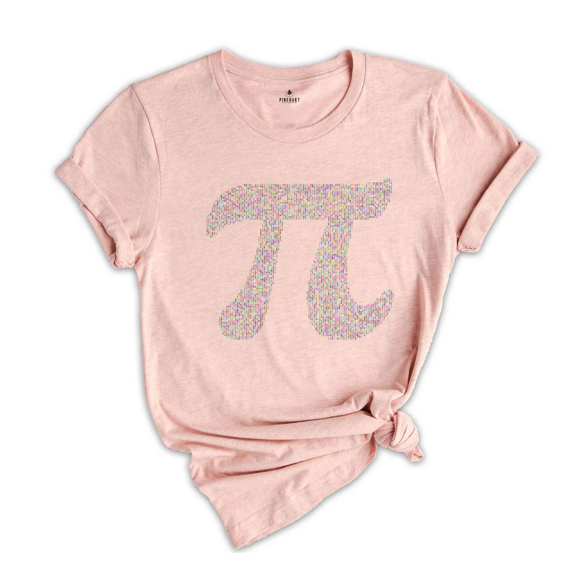 Pi Symbol Shirt, Math Lover Shirt, National Pi Day Shirt, Happy Pi Day Shirt, Funny Pi Shirt, Rainbow Pi Shirt