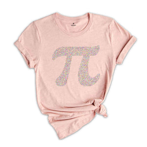 Pi Symbol Shirt, Math Lover Shirt, National Pi Day Shirt, Happy Pi Day Shirt, Funny Pi Shirt, Rainbow Pi Shirt