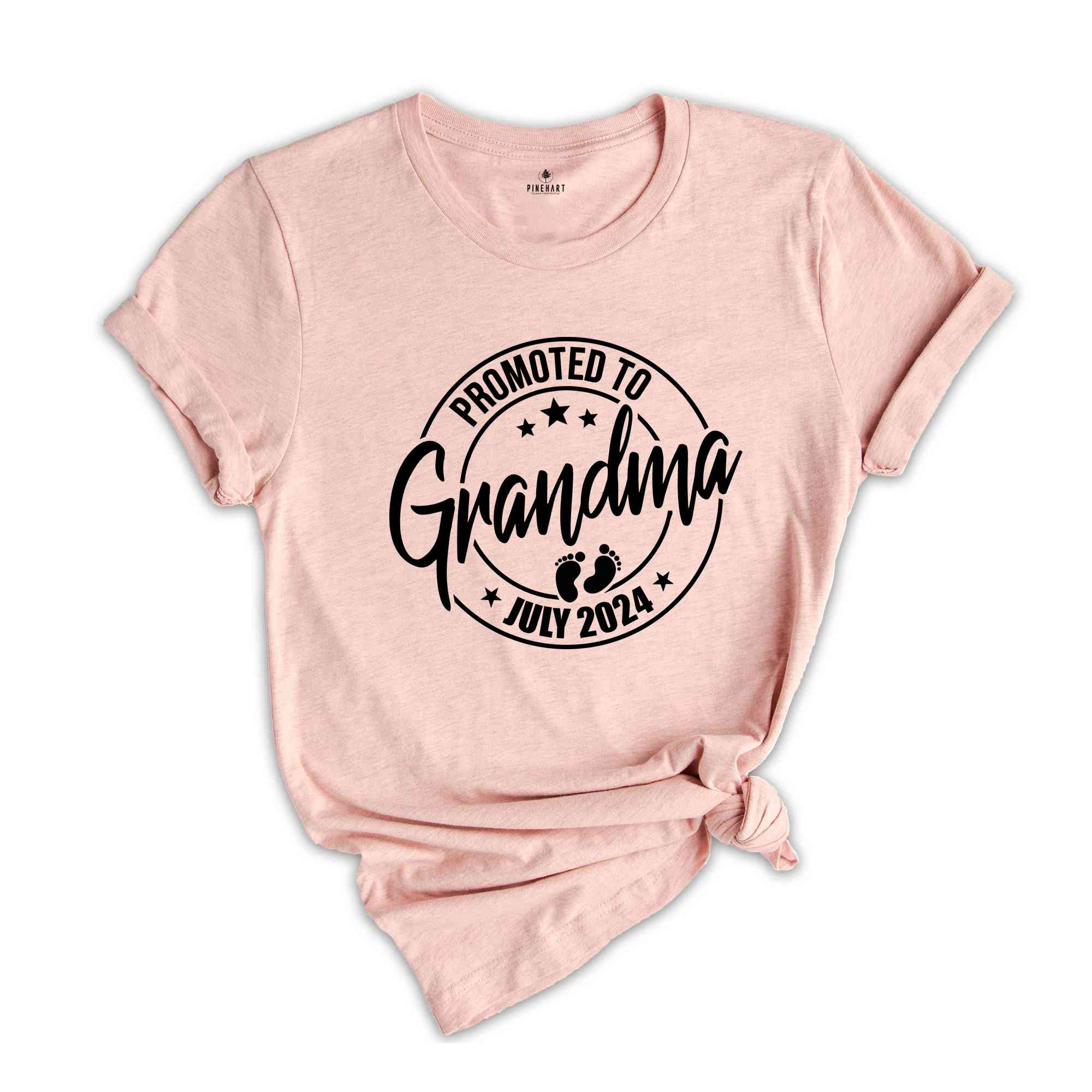 Grandma To Be Grandpa To Be, Pregnancy Announcement Shirt, New Grandparents Shirt, Custom Grandma Gifts, Personalized Nana Shirt