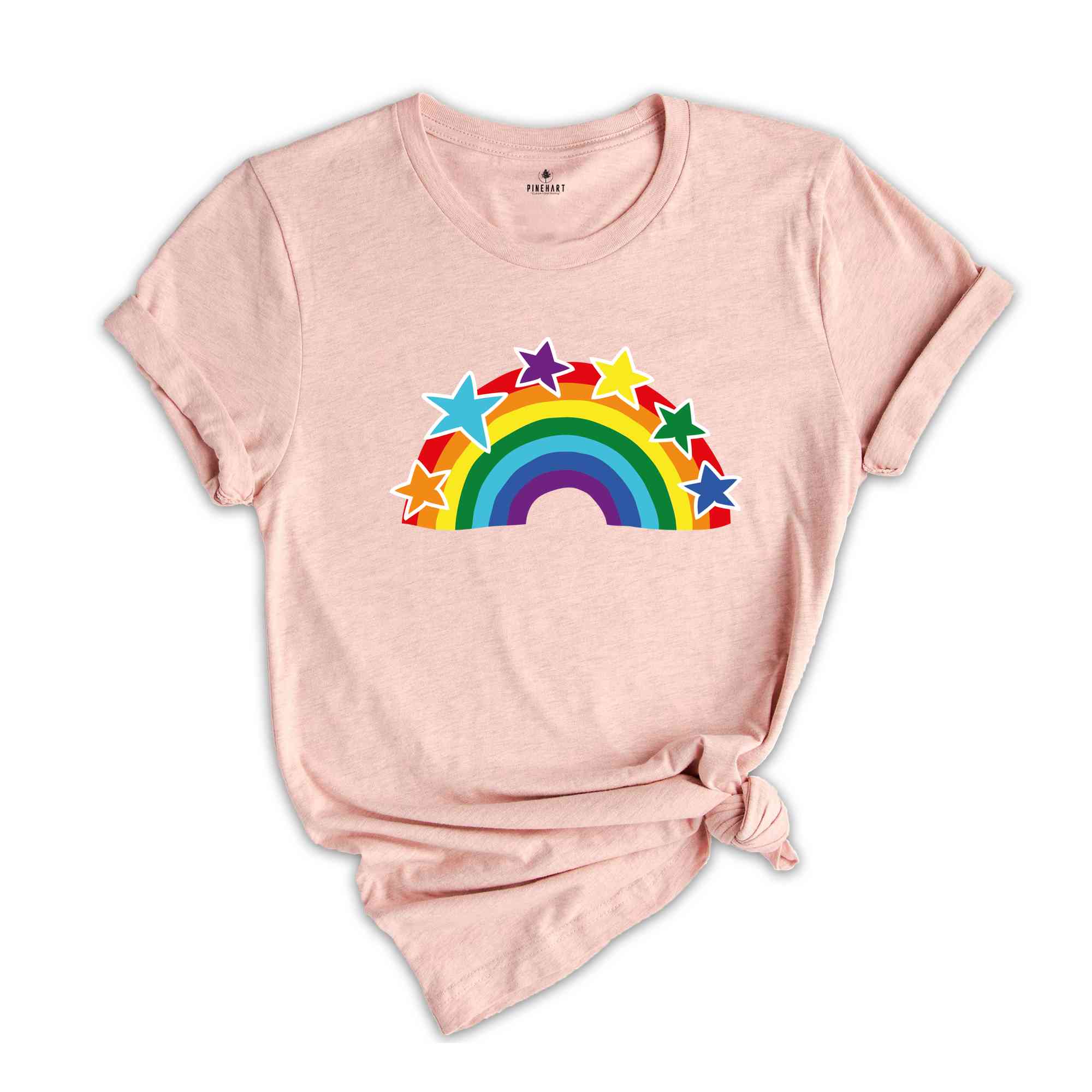 LGBT Rainbow Shirt, Pride Flag Shirt, LGBT Flag Tshirt, Bisexual Shirt, Lesbian T-Shirts, Queer Shirt, Gay Pride