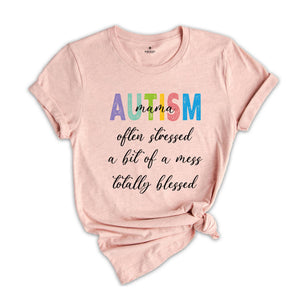 Autism Mom Shirt, Womens Autism Shirt, Autism Mom Gift Shirt, Autism Awareness T-Shirt, Autism Mom Hero Tee, Autism Mom Gifts