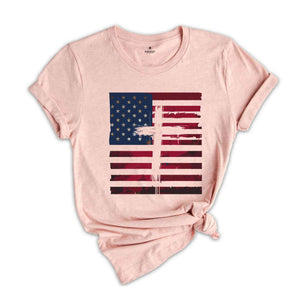 Christian Shirt, Faith Shirt, Inspiration Shirt, Trendy Christian Shirt, America Flag Shirt, Jesus Shirt, Country Shirt