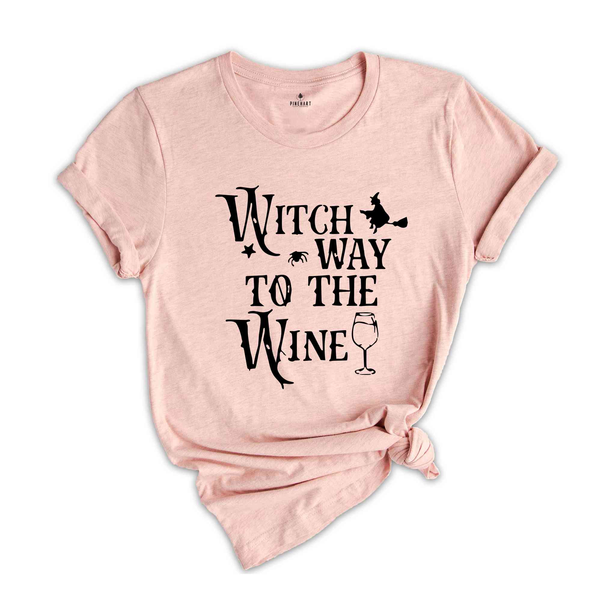 Witch Way To The Wine Shirt, Funny Halloween Shirts, Halloween Witch Shirt, Funny Wine Halloween Shirt, Halloween Sweatshirt, Wine Lover Tee