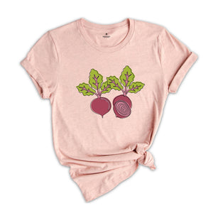 Beet T-Shirt, Vegetable Lovers Shirt, Gifts For Gardeners, Foodie Shirt, Gardening Shirt, Botanical Gifts