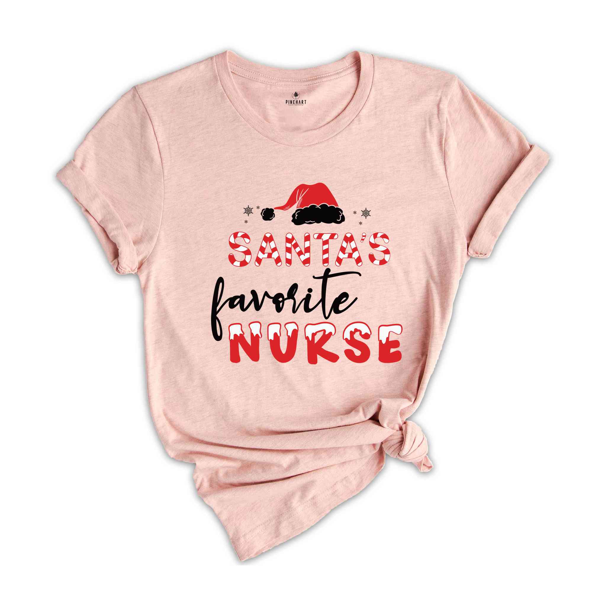 Santa's Favorite Nurse Shirt, Nurse Appreciation, Christmas Nurse Shirt, Nurse Gift, Christmas Party Shirt, Holiday Shirt, New Year Shirt