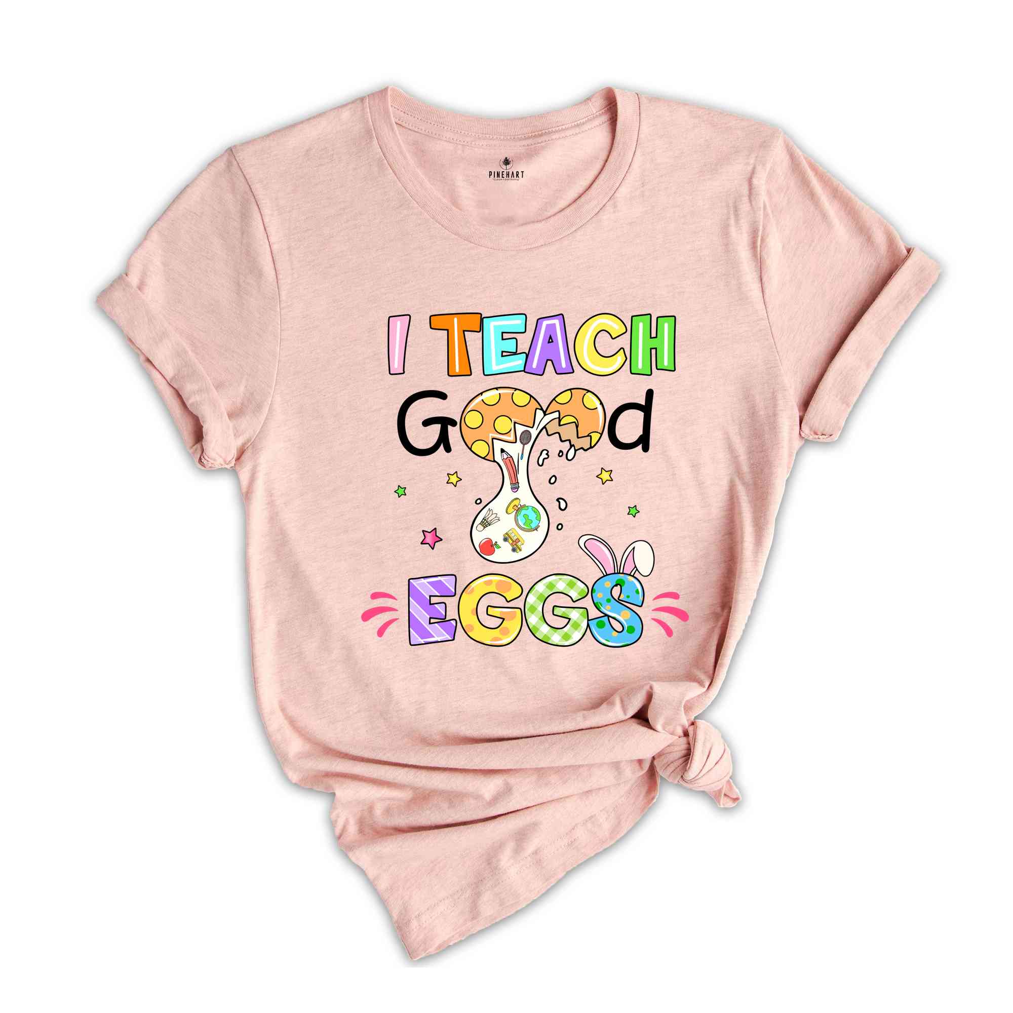 I Teach Good Eggs Shirt, Easter Teacher T-Shirt, Easter Day Gift, Easter Shirt, Cute Easter Teacher Tee, Easter Day Shirt