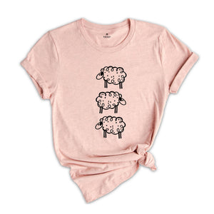 Cute Sheep Shirt, Sheep Lover Tee, Sheep Gift, Animal Lover Tee, Sheep Shirt, Sheep Lover Gift, Animals Tee