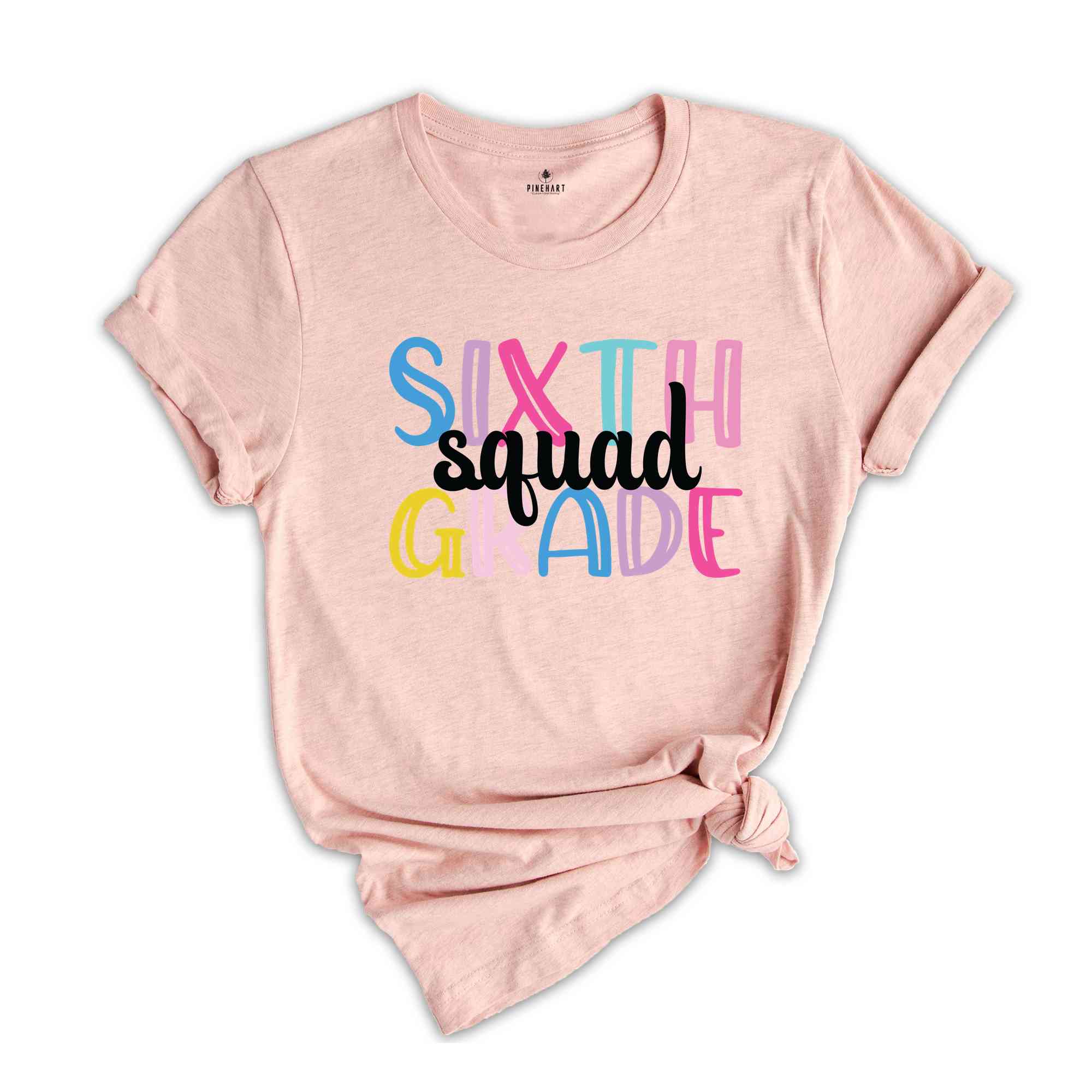 Sixth Grade Squad Shirt, Teacher Shirt, Grade Squad Teacher Shirt, Squad Shirt, New Teacher Shirt, Grade Shirt, Back To School Shirt