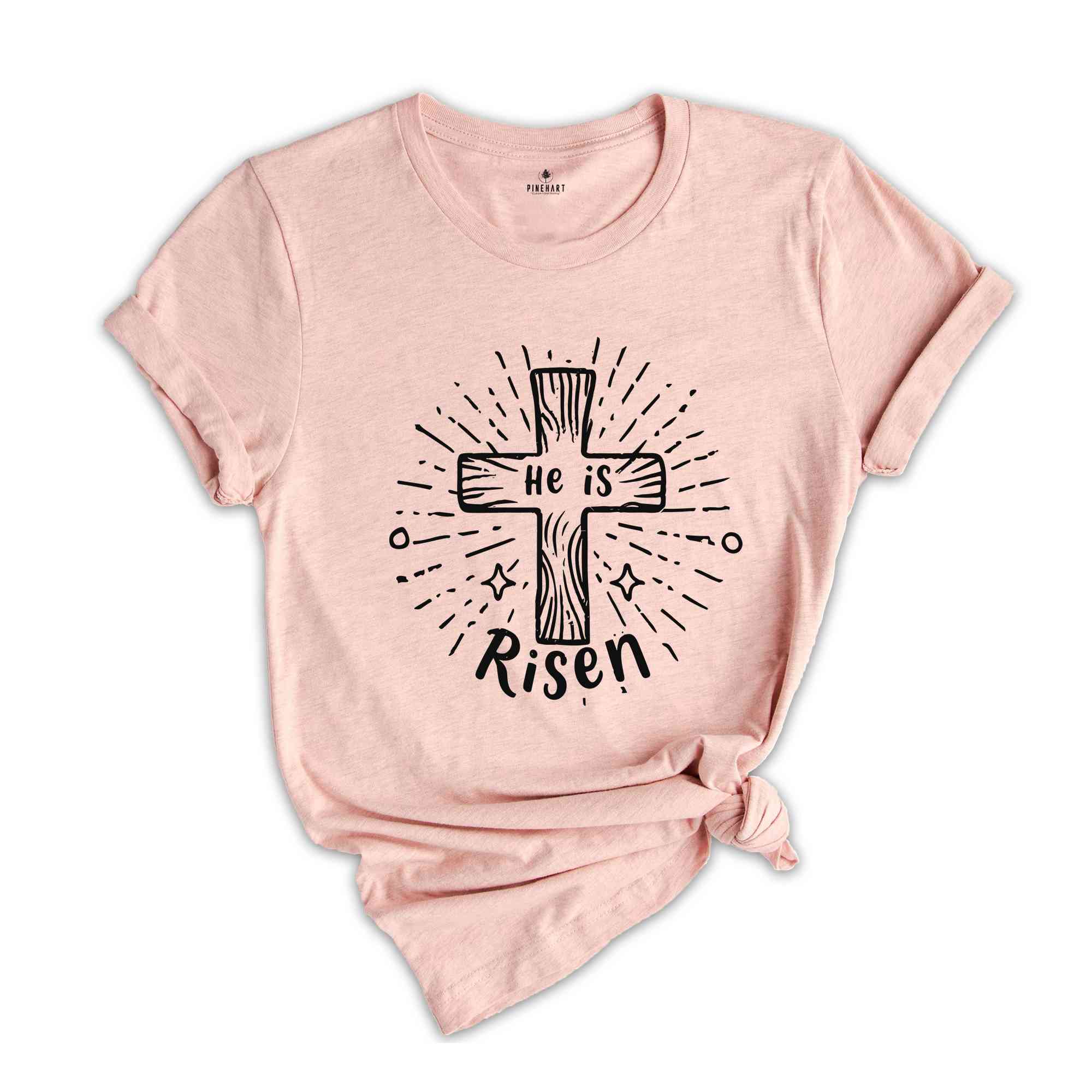 He Is Risen Shirt,Risen Easter Shirt,Christian Easter Outfit,Bible Verse Shirt ,Gift For Christian ,Jesus Shirt ,Christian Apparel