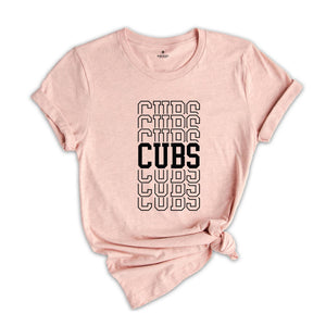 Team Mascot Shirt, Cubs Mascot Shirt, Cubs Team Spirit Shirt, Cubs Fan Shirt, Cubs School Shirt, Cubs School Spirit