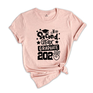 Second Grade Graduate 2024 Shirt, Kids End of School Tee, Bye Bye School Tee, Last Day Of School Tee, Second Grade Shirt