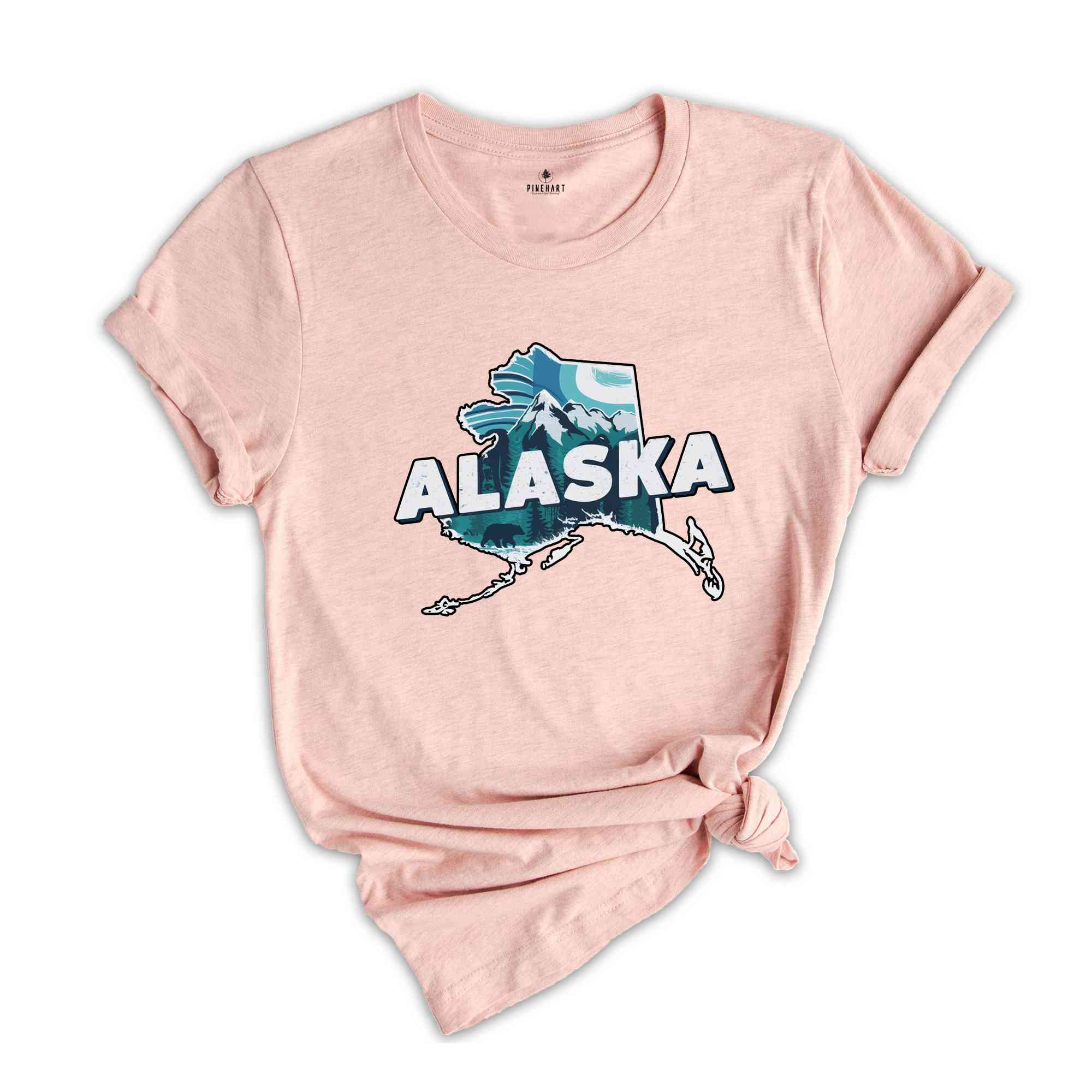 Retro State Of Alaska Shirt, State Of Alaska Shirt, State Shirt, Alaska Shirt, Alaska Lover Shirt, Family Trip Shirt, Travel Shirt