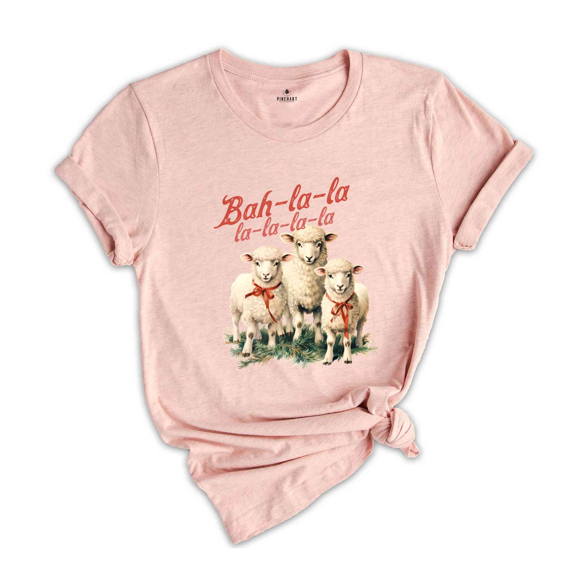 Bah La La Shirt, Christmas Shirts, Sheep Christmas Shirt, Bah La La Sheep Shirt, Christmas Lamb Shirts, Christmas Gifts