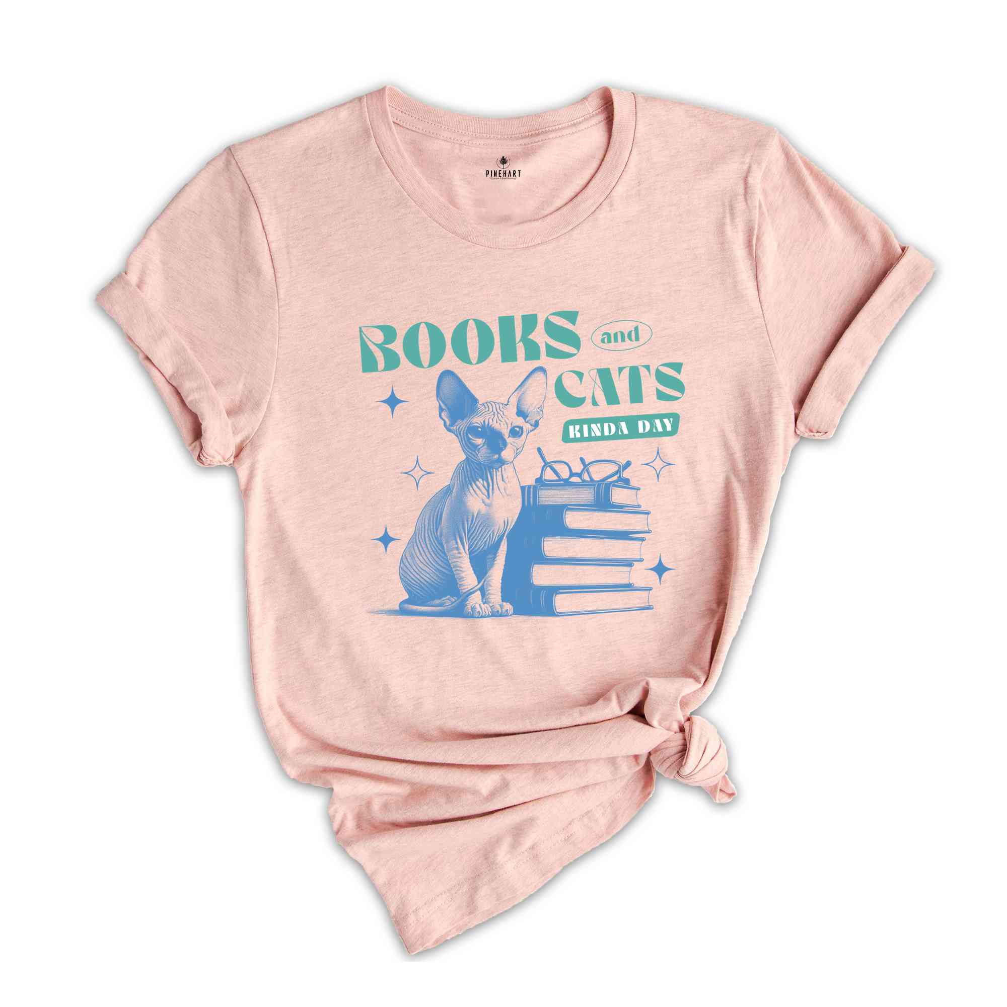 Books And Cats Shirt, Cute Cat Shirt, Mental Health Shirt, Cat Mom Shirt, Librarian Shirt, Cat Lover Shirt, Cat Shirt, Bookish Shirt