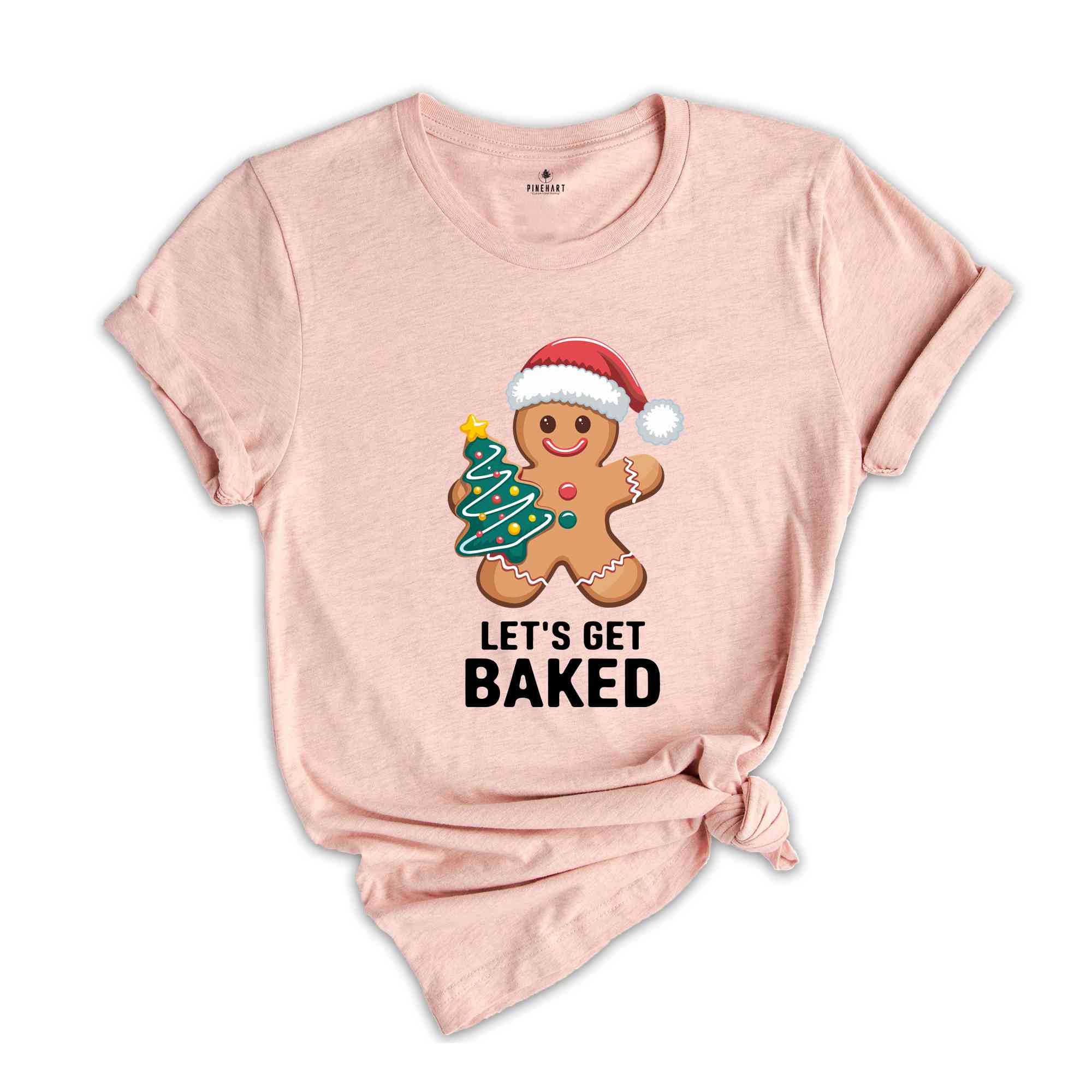 Lets Get Baked Shirt, Gingerbread Shirt, Christmas Shirt, Funny Tree Shirt, Christmas Family Gift, Cute Christmas Shirt