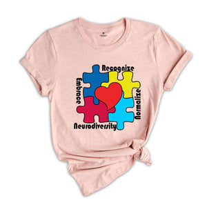 Autism Shirt, Neurodiversity Shirt, Mental Health, Anxiety, ADHD, Autism Acceptance Shirt, Autism Awareness, Neurodiversity Shirt