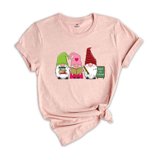 Gnome Teacher T-Shirt, Back To School Shirt, Cute Teacher Shirt, School Shirt, Teacher Appreciation Gifts