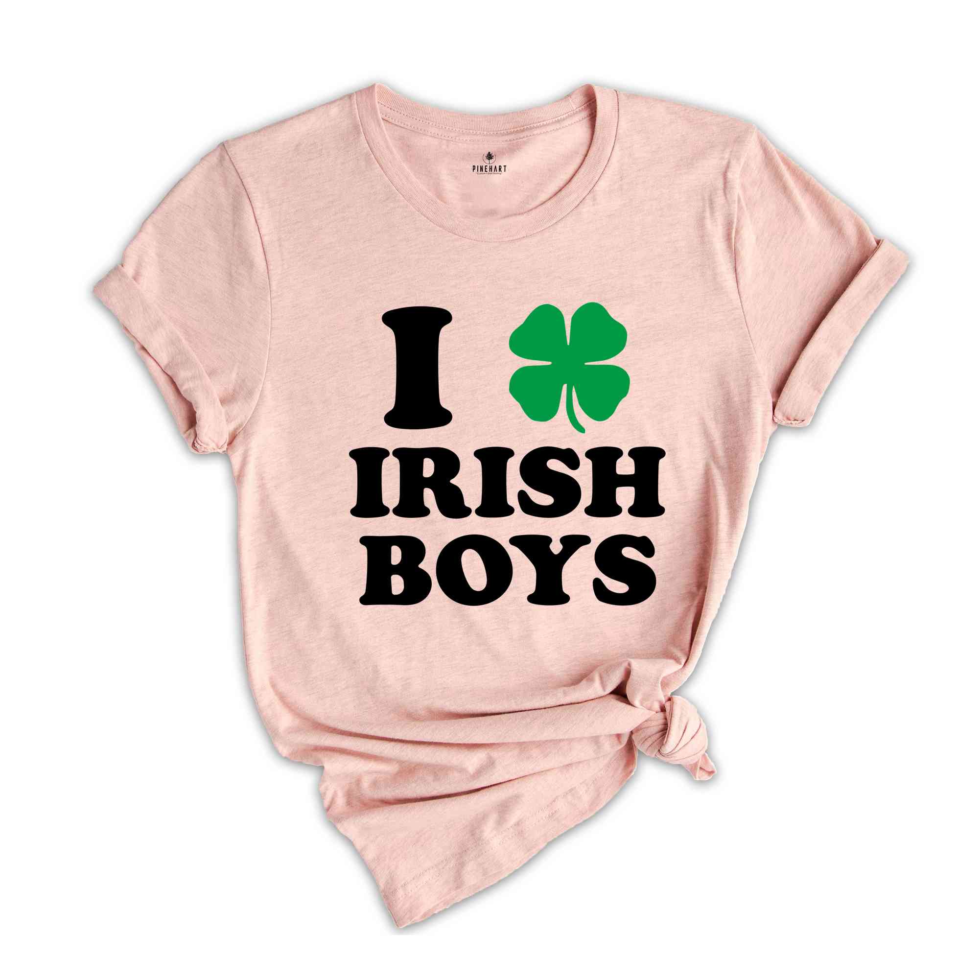 I Love Irish Boys T-Shirt, St Patricks T-shirt, St Patrick's Day Gift, Shamrock Shirt, Lucky, Lucky Shirt, Irish T-shirt