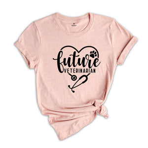 Future Veterinarian Shirt, Vet School Tshirt, Animal Lover Tee, Future Dogtor Shirt, Veterinarian Gift, Veterinarian Student, Animal Doctor