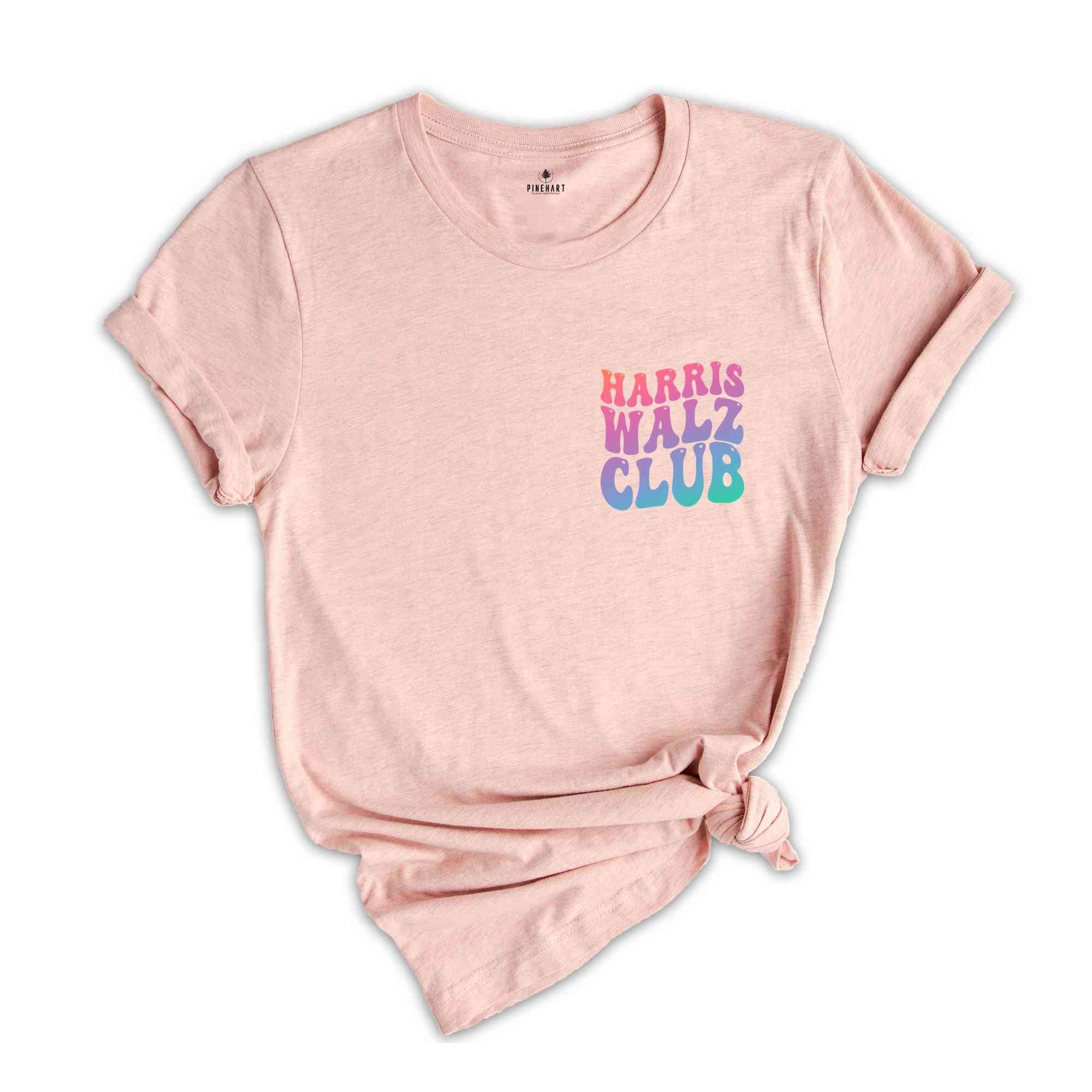 Harris Walz Club Shirt, Voting Prevents Unwanted Presidencies Shirt, Harris Walz 2024 Election Shirt, Kamala Shirt, Democrat Shirt