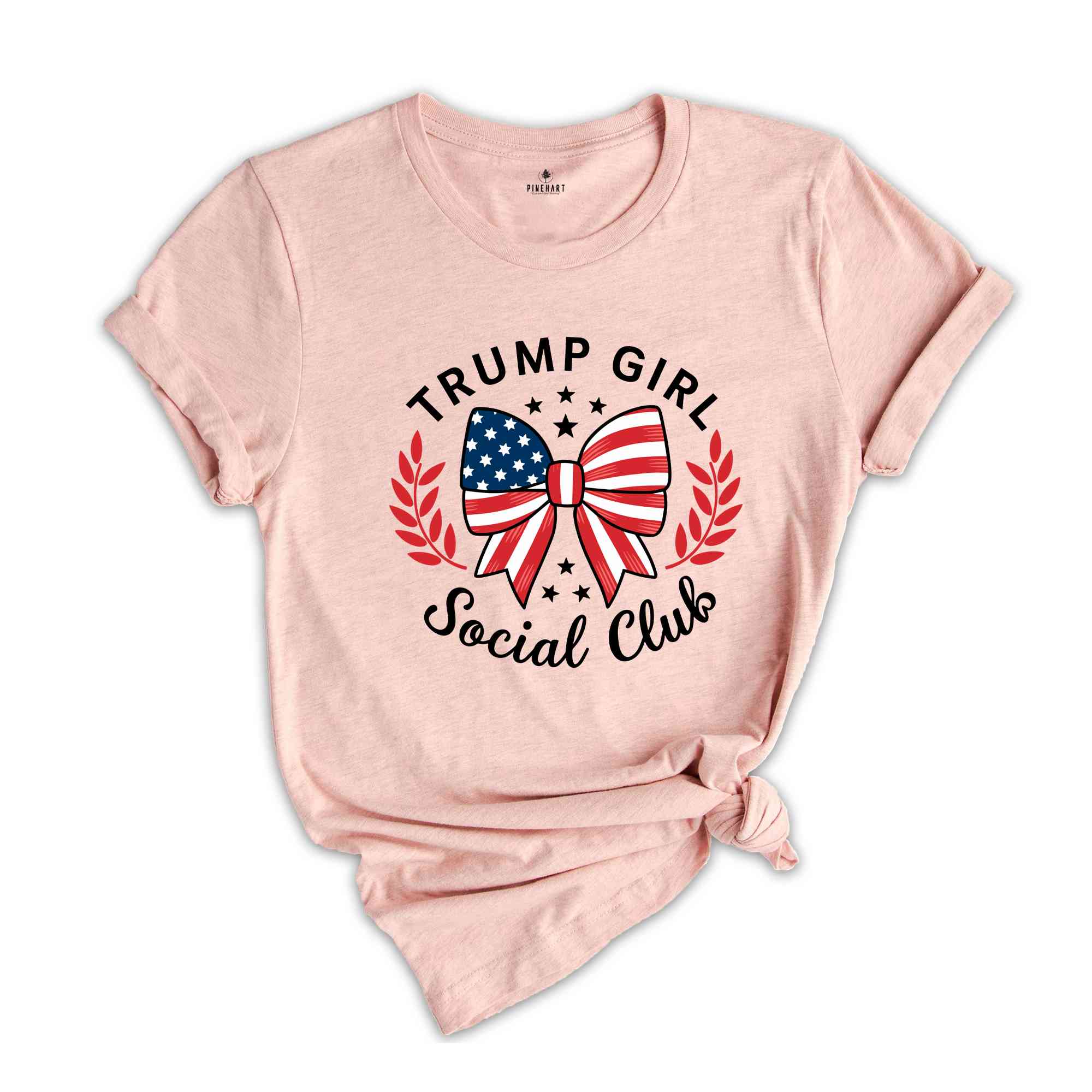 Trump Girl Social Club T-Shirt, Conservative Shirt, Election Republican Tee, Support Trump Shirt, Trump 2024 Shirt