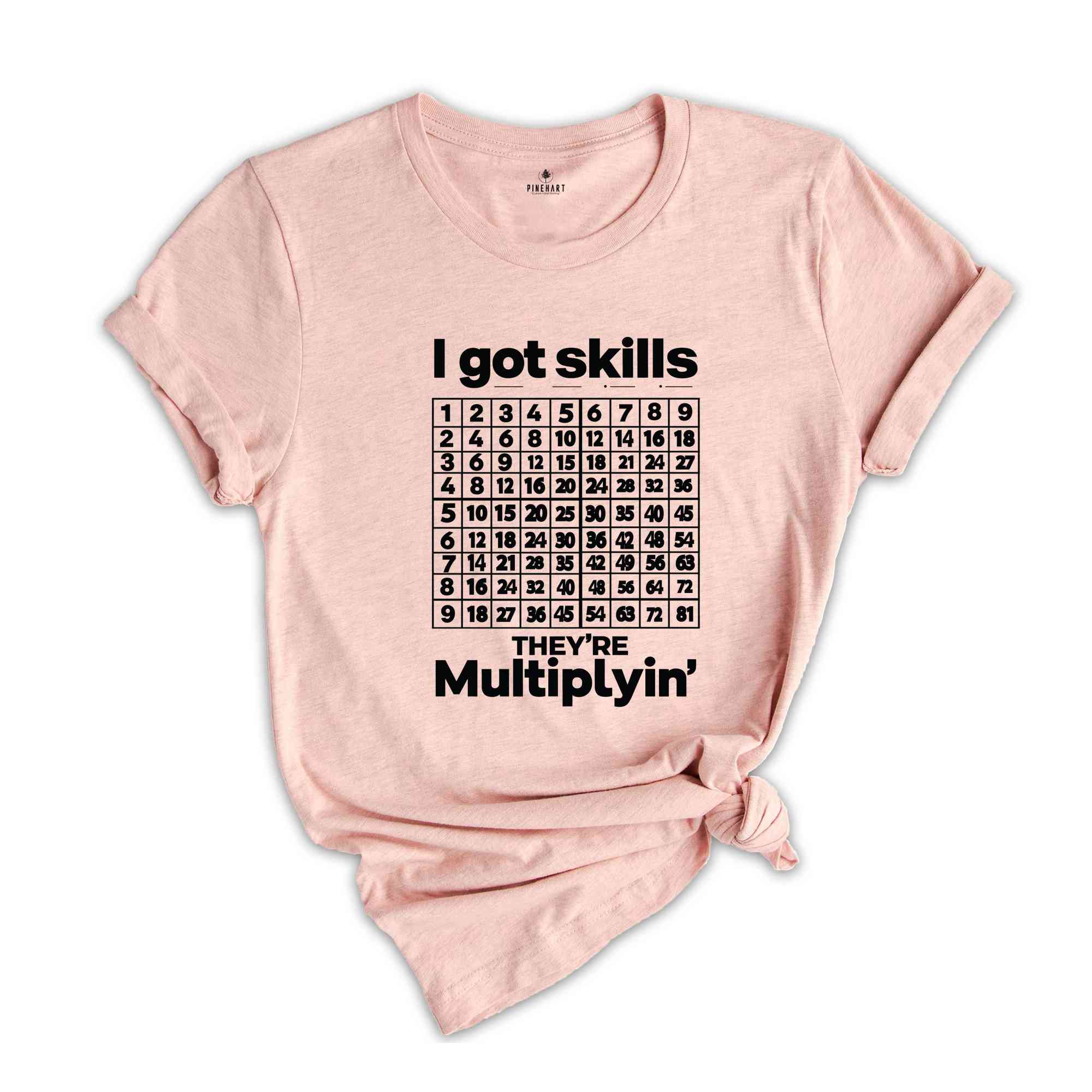 Math Teacher Shirt, Multiplying T-Shirt, Math Shirt, Funny Math Gift, Math Teacher Gift, Math Teacher Gift,Math Skills Shirt