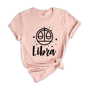 Libra Shirt, Libra Birth Sign, Zodiac Sign, Zodiac Sign Birthday Gift, Libra Shirts for Women, Zodiac Shirts, Zodiac T-Shirts