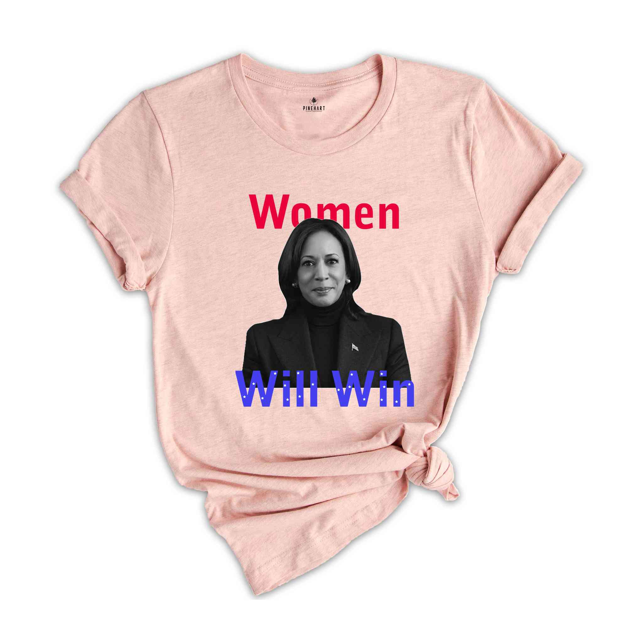 Women Will Win Shirt, Women's Voting Shirt, Kamala Harris 2024 Election Shirt, Kamala Harris Shirt, Feminist Shirt