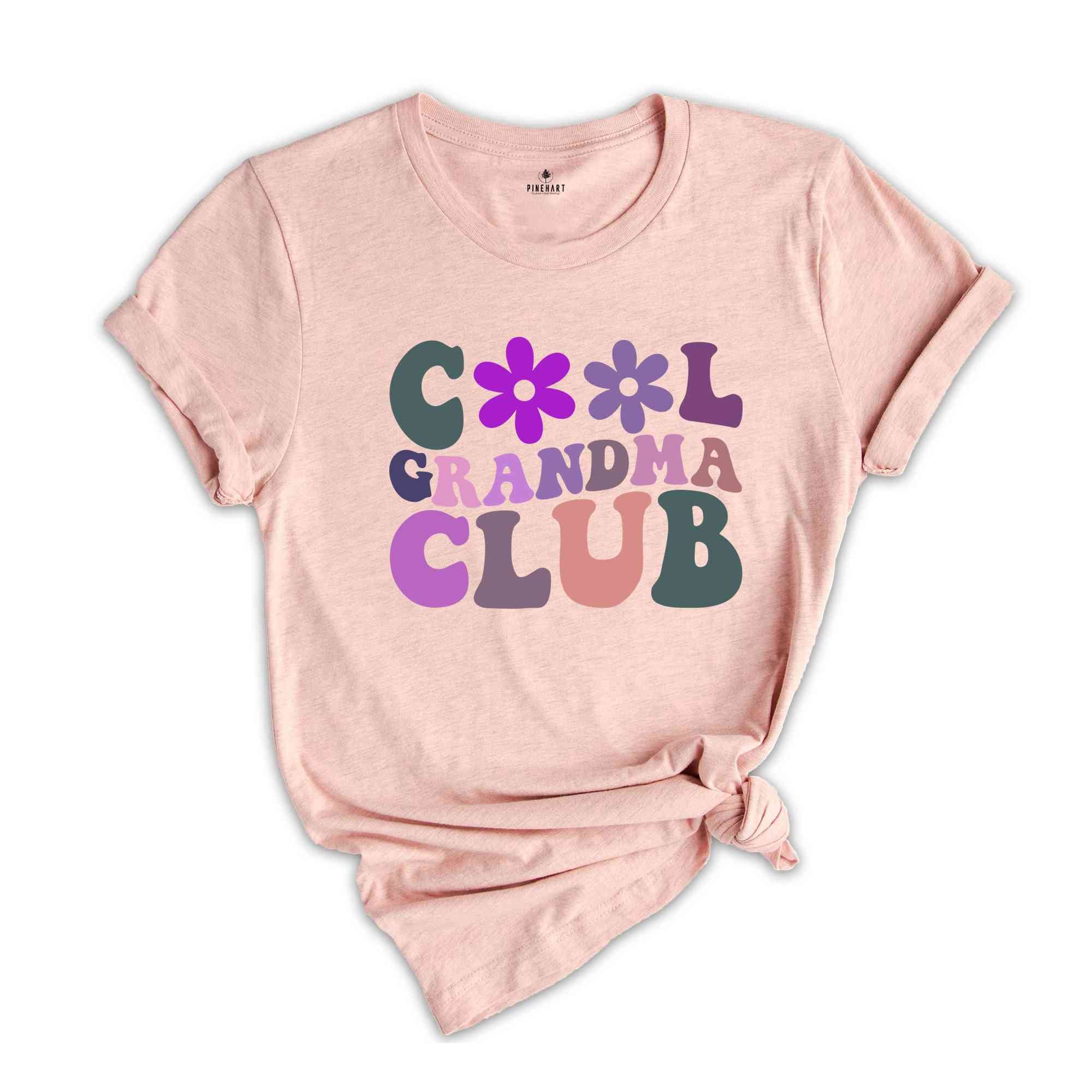 Cool Grandma Shirt, Cool Grandma Club Shirt, Grandma Shirt, New Grandma Gift, Gift For New Grandmother, Nana Shirt, Grandmother Shirt