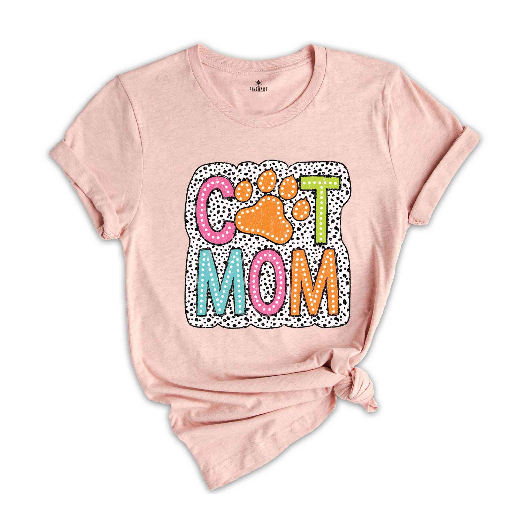 Cat Mom Shirt, Proud Kitty Mama Shirt, Kitty Mom Shirt, Cute Cat Mom Shirt, Gift For Mother, Shirt Gift For Cat Mom, Cat Mom T-Shirt