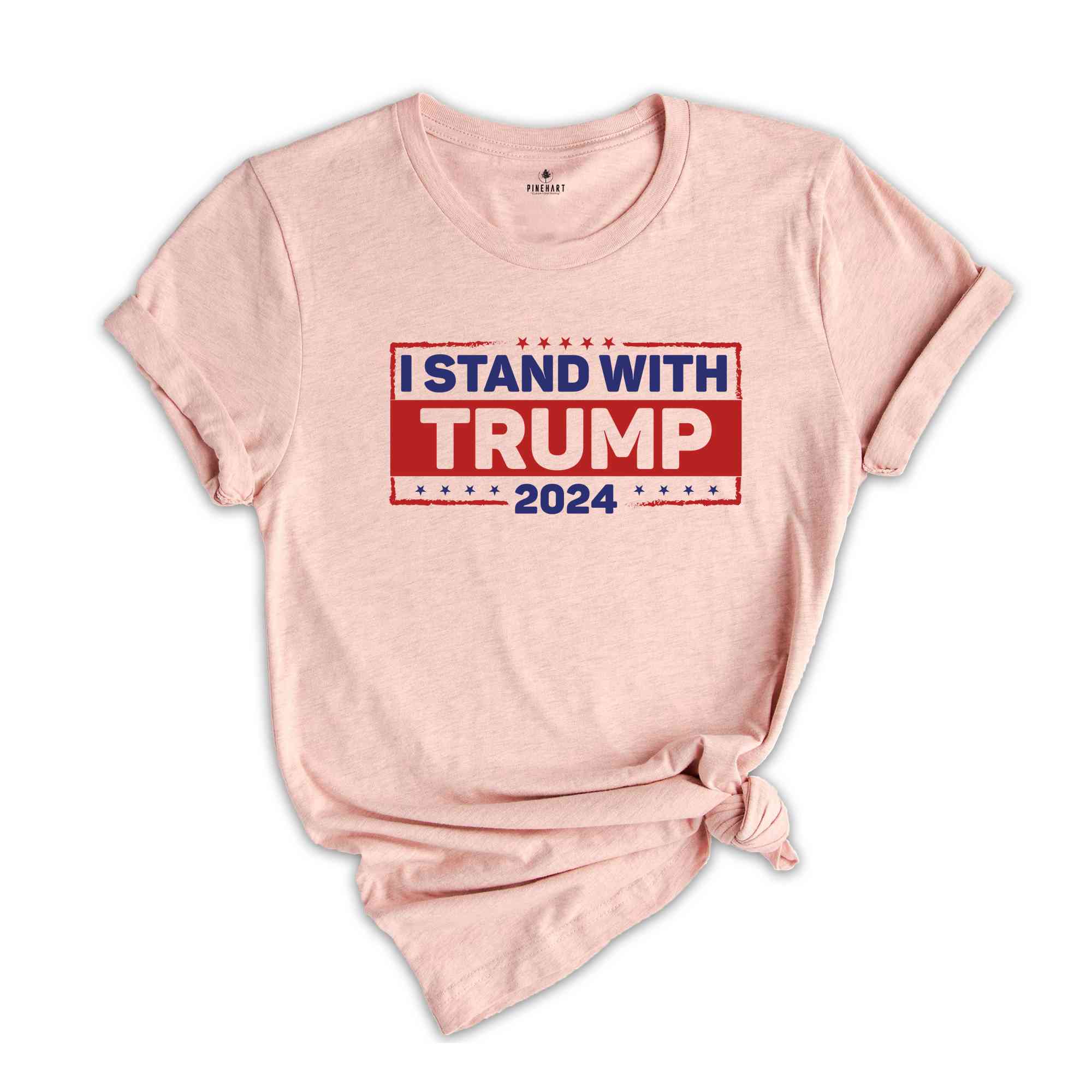 I Stand With Trump Shirt, Trump 2024 Shirt, Trump Support Shirt, Trump Bulletproof Shirt, Election 2024 Shirt, Pro Trump Shirt, Felon 2024