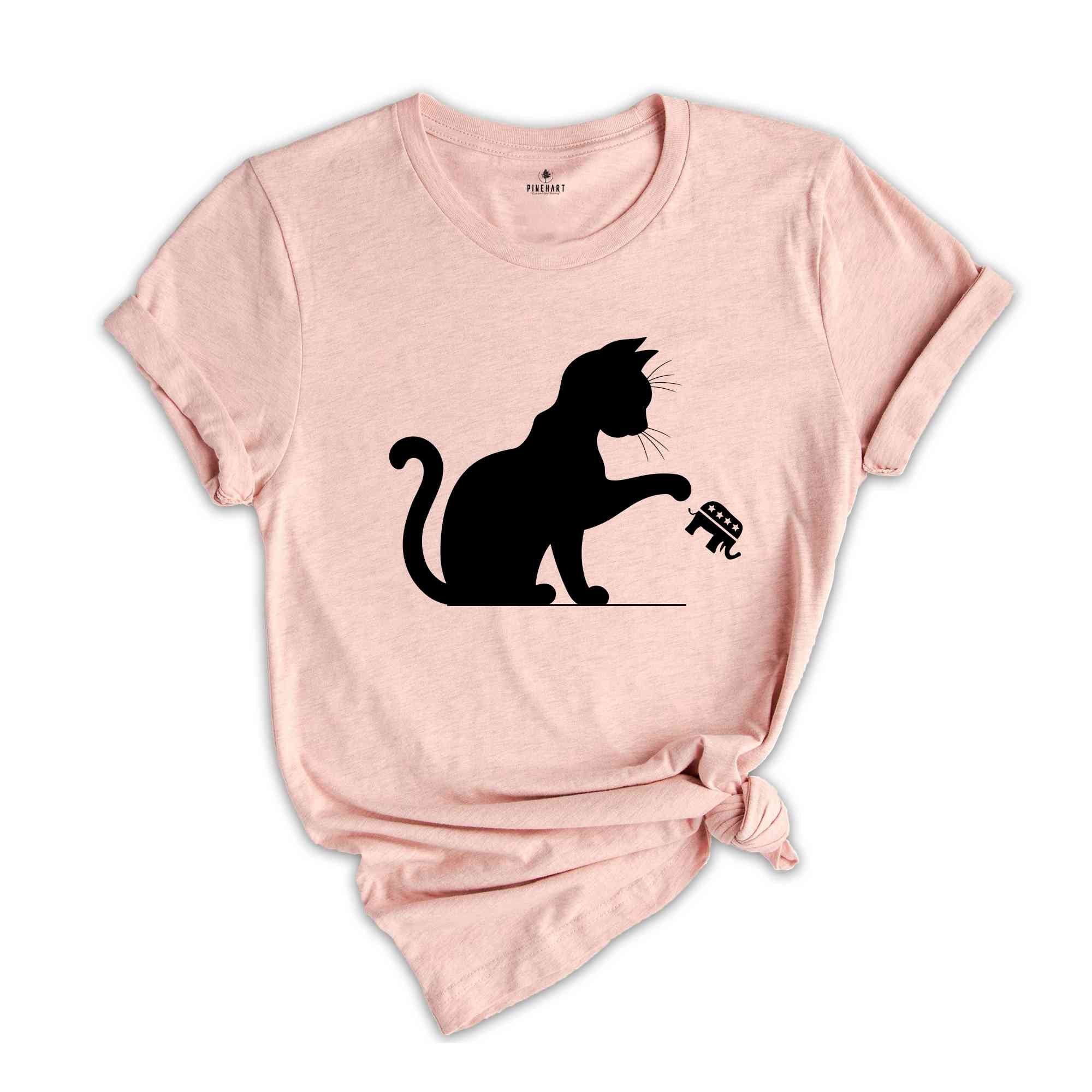 Election Cat Shirt, Political Shirt, Childless Cat Lady Shirt, Funny Election shirt, Funny Kamala Harris Shirt, Kamala 2024 Shirt