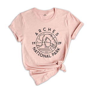 Arches National Park Shirt, Arches Shirt, Arches Park Print, Arches T-Shirt, Arches Park Family Trip Shirt, Arches Park Hiking Shirt