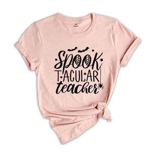 Spooktacular Teacher Shirt, Halloween Shirt, Fall Shirts, Funny Halloween Shirt, Halloween Teacher Shirt, Back To School, Teacher Shirt