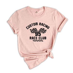 Custom Racing Shirt, Custom Racing Your Name Shirt, Personalized Race Shirts With Number And Name, Gift For Race Lover