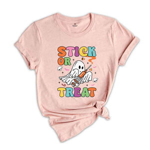 Stick Or Treat Shirt, Nurse Halloween Shirt, Nurse Ghost Shirt, Ghost Halloween Shirt, Halloween Gift, Spooky Season Shirt, Cute Nurse Gift