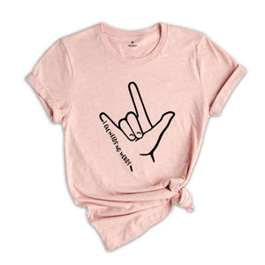 ASL Awareness Shirt, ASL Gifts, ASL Shirt, Be Kind T-Shirt, Asl Support T-Shirt, Kindness Shirt, Language T-Shirt, Hand Sign Shirt