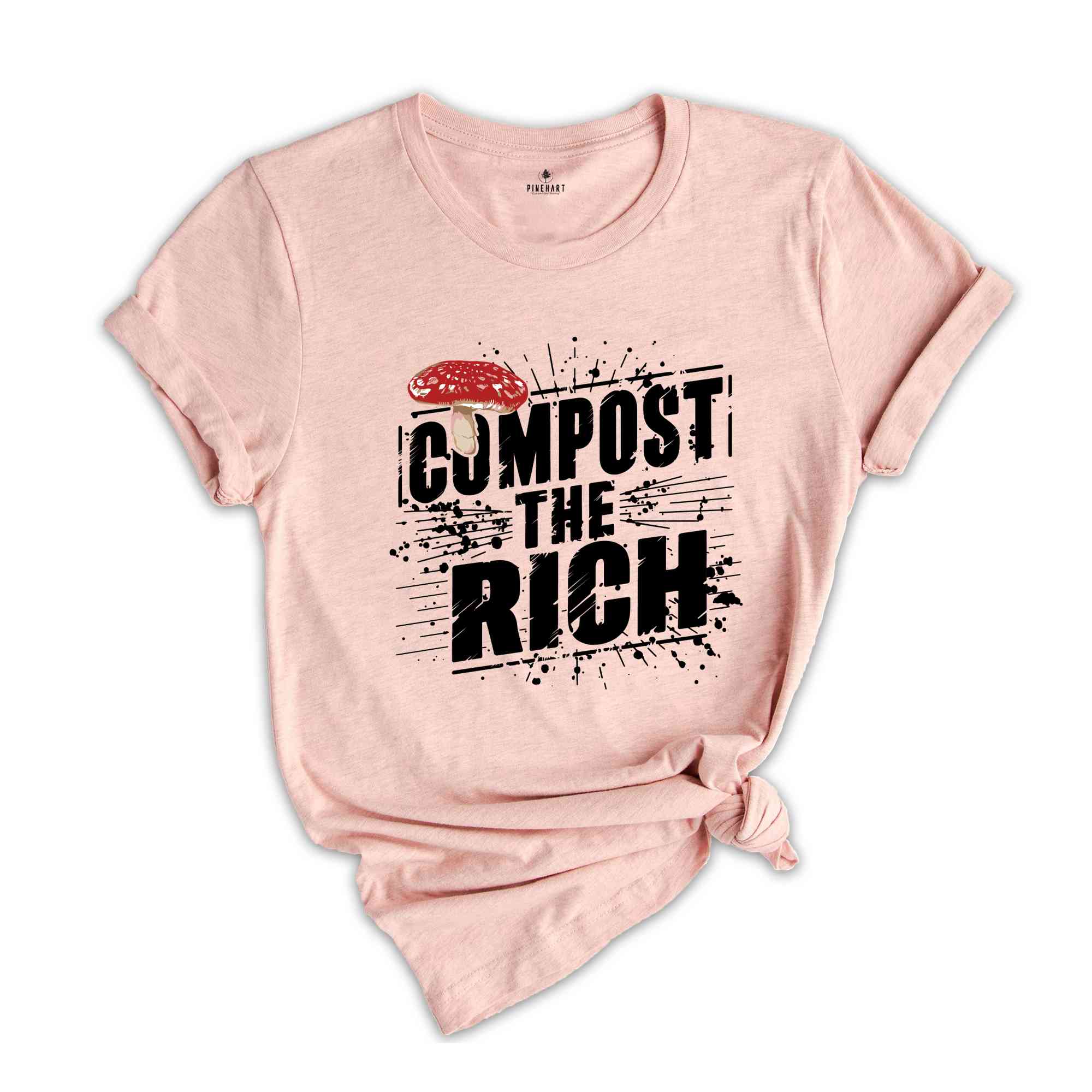 Compost the Rich Shirt, Funny Socialist T-Shirt, Democratic Socialist Tee, Environmental T Shirt, Anti Capitalist Gift, Eat the Rich