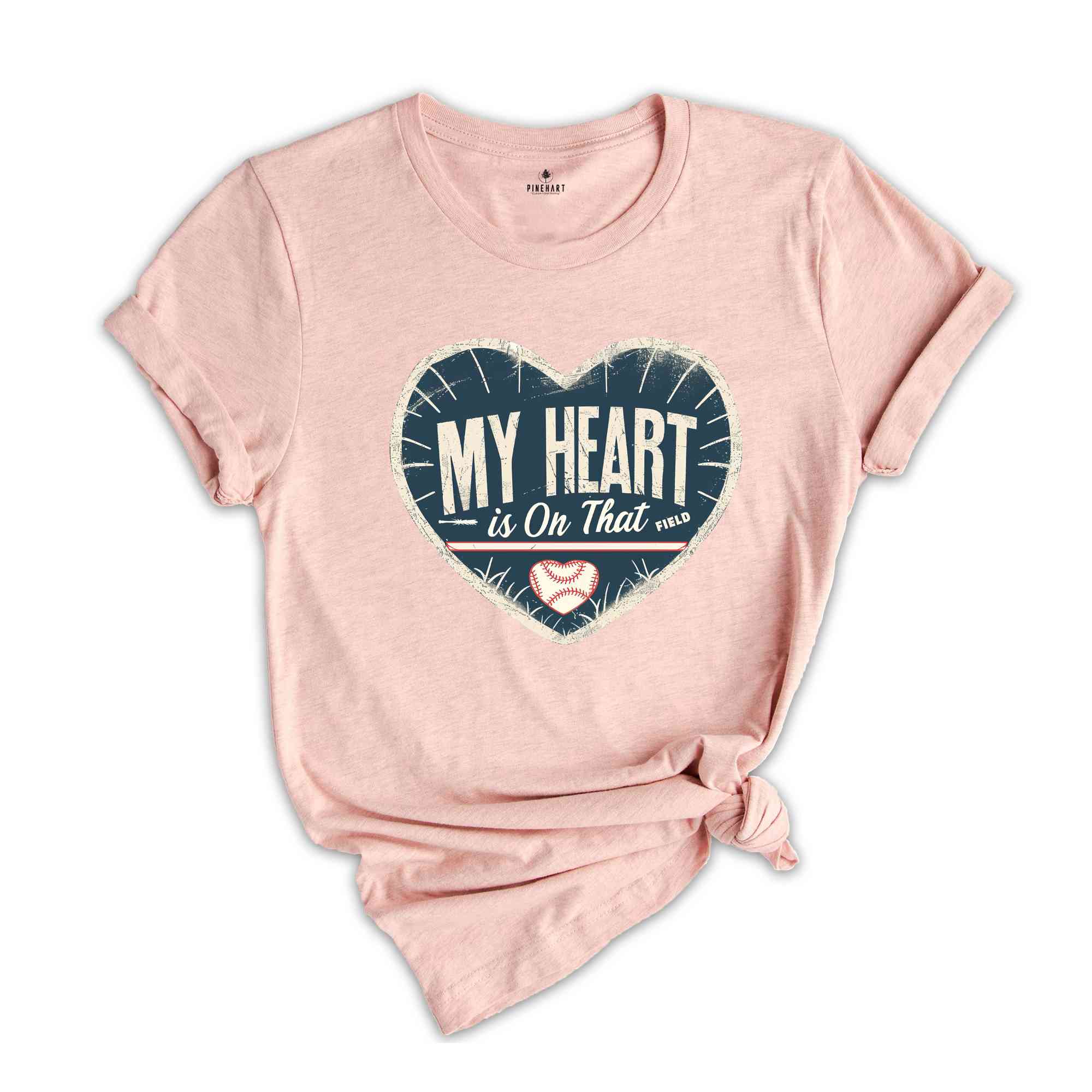 My Heart Is On That Field Shirt, Baseball Lover Shirt, Baseball Love Tees, Vintage Baseball Shirt, Funny Baseball Shirt, Baseball Coach Shir