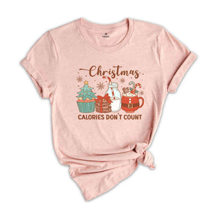 Christmas Calories Don't Count Shirt, Christmas Shirts, Christmas Gifts, Christmas Family Shirt, Christmas Coffee Shirt