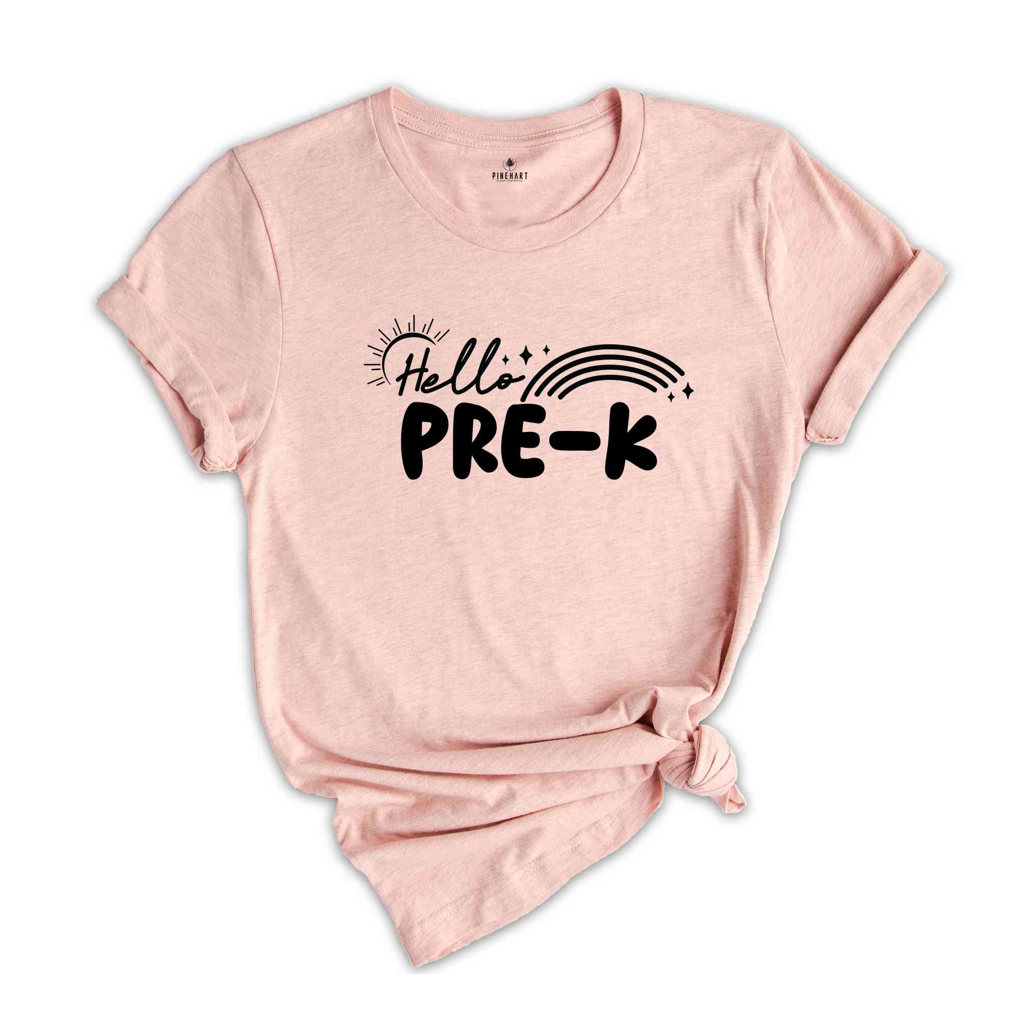 Hello Pre-K Grade Shirt, Back To School Shirt, Cute Back To School Shirt, Tie Dye Shirt, First Day Of School, Pre-K Grade Outfit